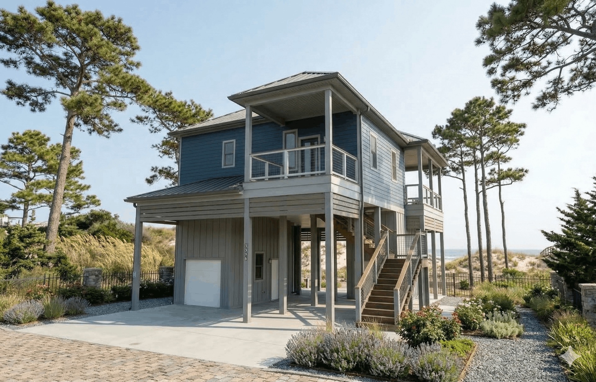 1800-2000 sq ft Coastal Cottage exterior